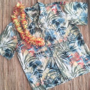 Men’s Hawaiian Aloha Shirt XXL
